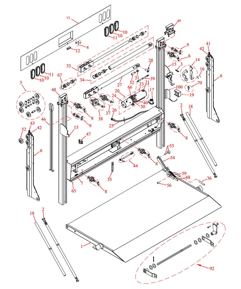 HC Railgate Parts Poster