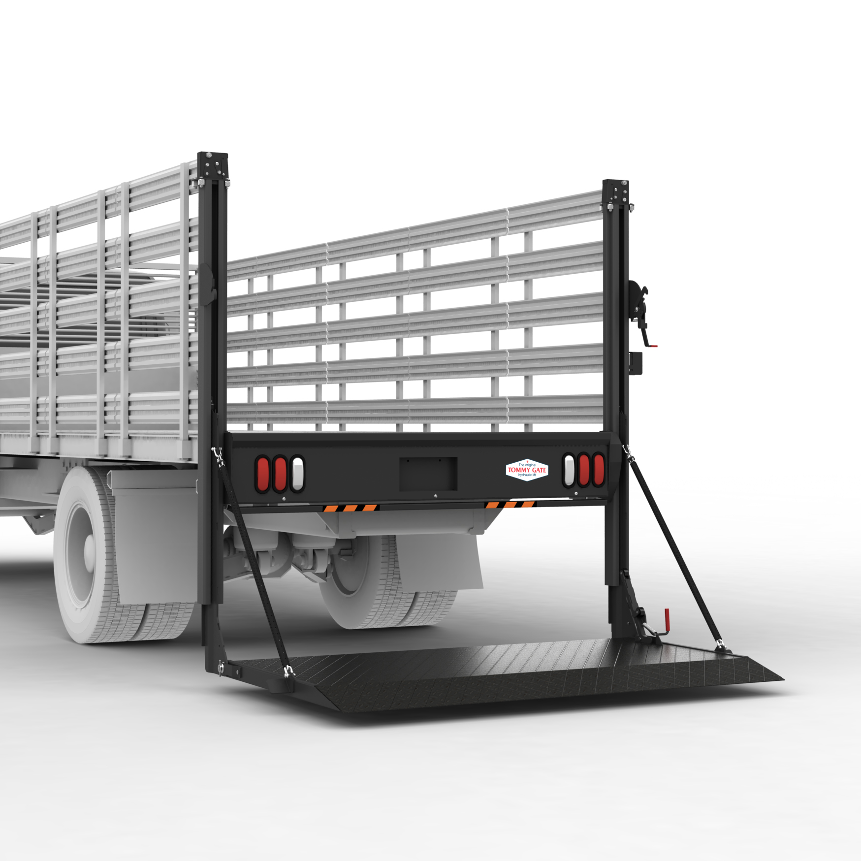 Tommy Gate High Cycle Railgate Series Liftgates For Flatbeds Box