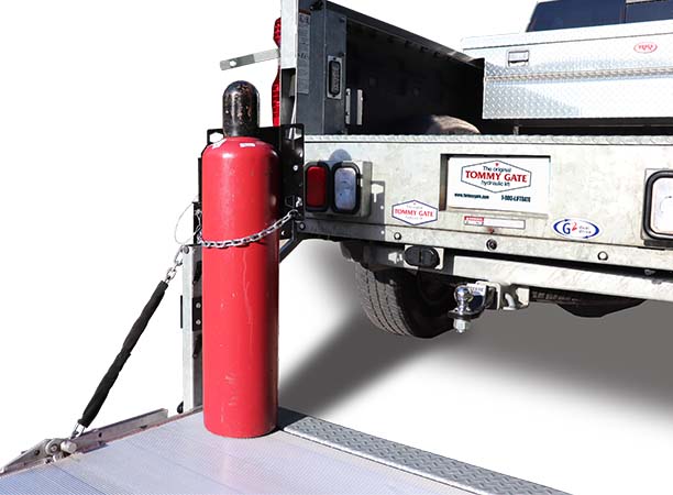 An Optional Gas Bottle Bracket for all G2 Series Liftgates Image