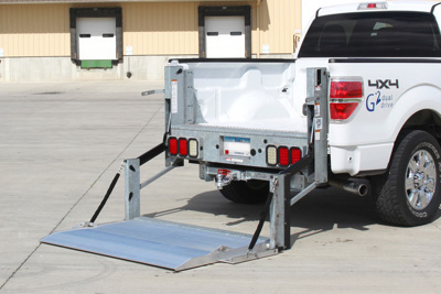 Ford F-150 Pickup with Galvanized Tommy Gate Liftgate