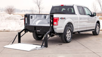 Tommy Gate G2 Series Liftgate in the down position on a Ford F-150