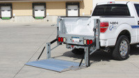 Galvanized G2 Series Liftgate installed on a Ford Pickup Truck