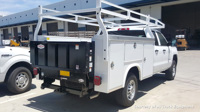 Tommy Gate hydraulic liftgate on a California-style service truck