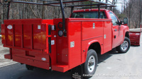 Hydraulic liftgate on Service Body Truck