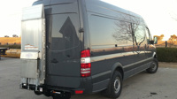 Cantilever Series liftgate on Sprinter Commercial Van