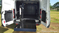 650 Series liftgate in up position