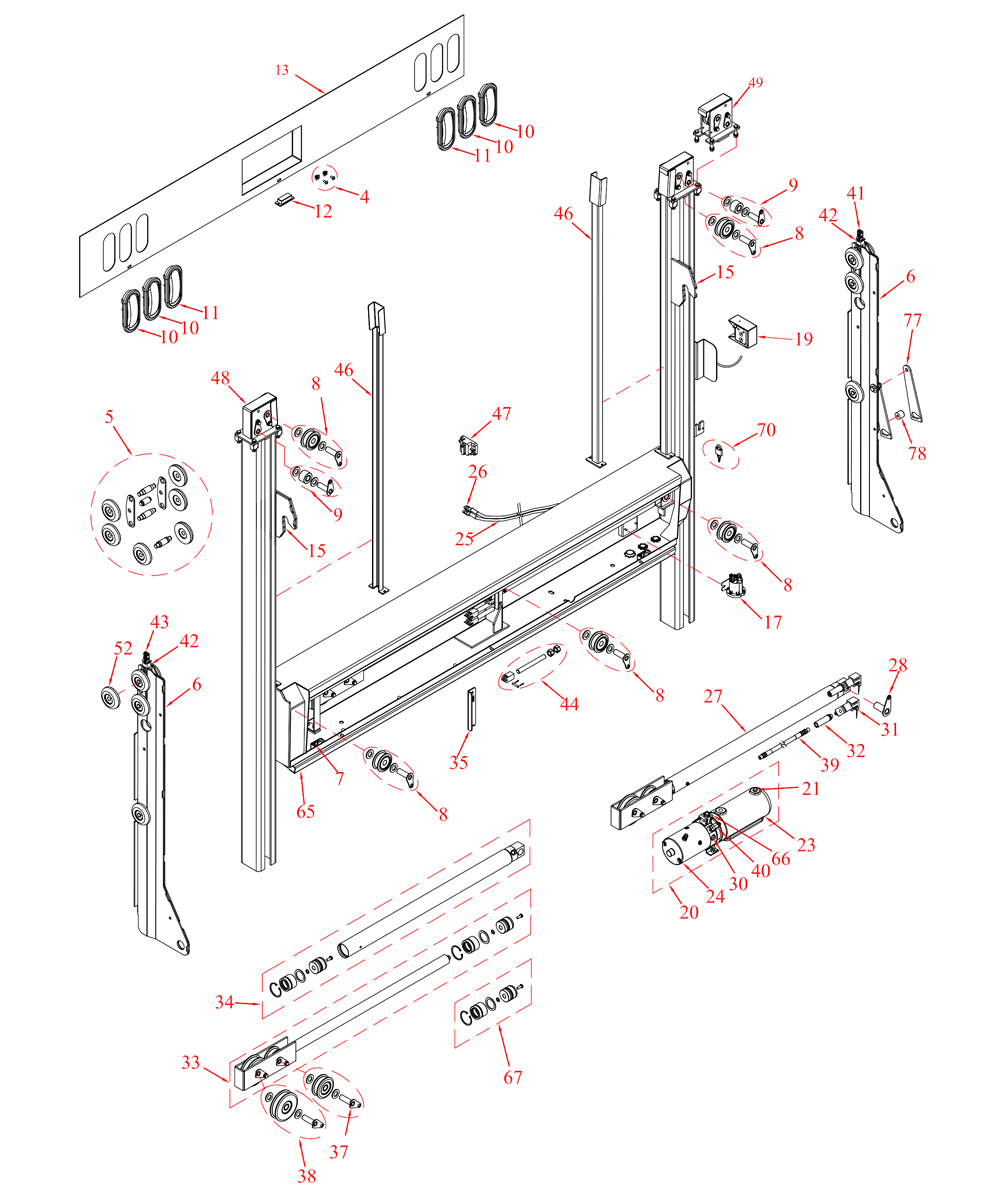 Bi-Fold Railgate Parts Poster 01