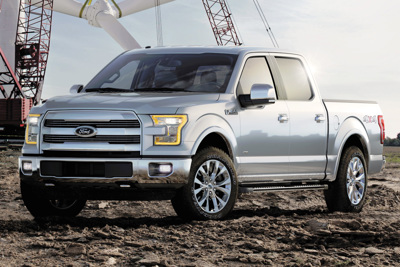 A 2015 Ford F-150