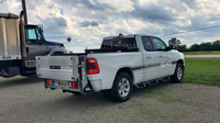 Galvanized G2-Series pickup liftgate on Tommy Gate demo truck