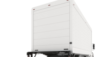 Tommy Gate Tuckunder-Series Liftgate on a box truck