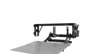 Tuckunder liftgate in open position